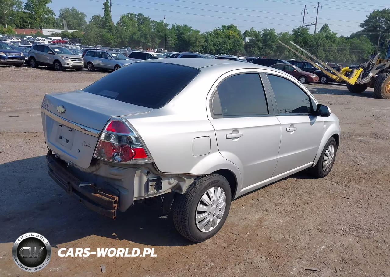 2007 Chevrolet Aveo Ls VIN:KL1TD56657B071288 - 4