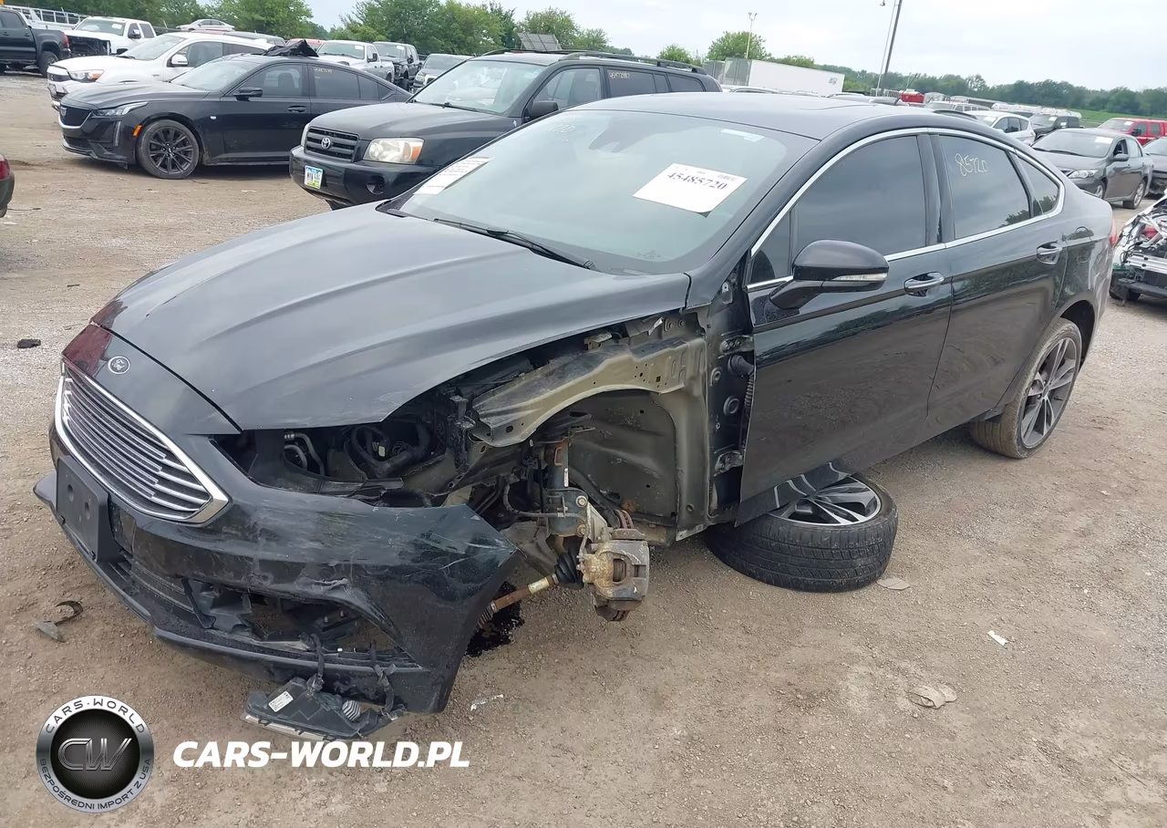 2017 Ford Fusion Titanium VIN:3FA6P0K98HR177060 - 2