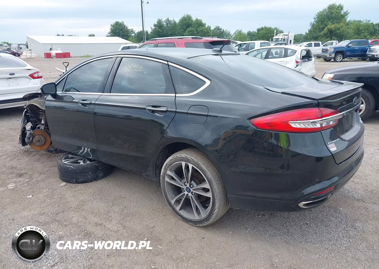 2017 Ford Fusion Titanium VIN:3FA6P0K98HR177060 - 3