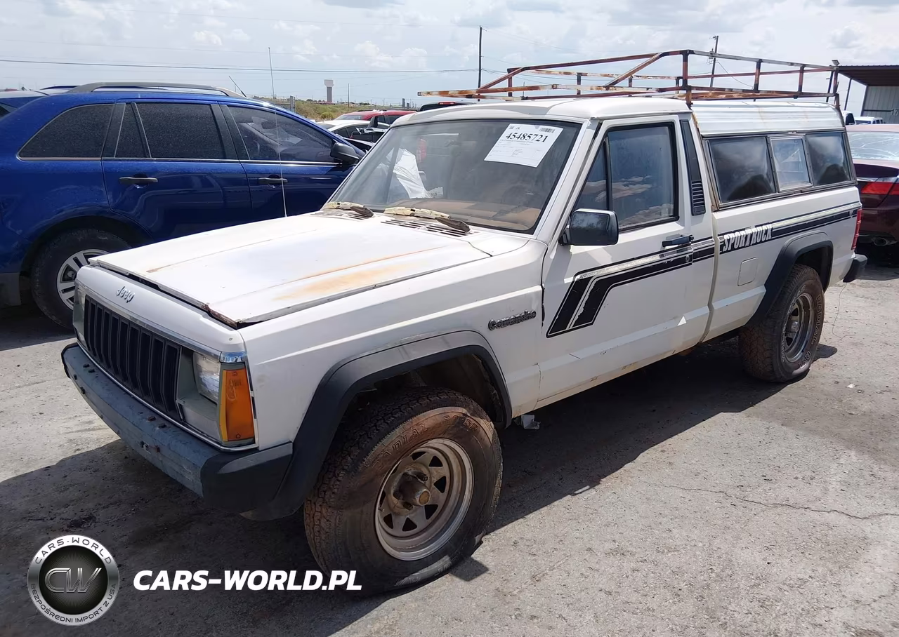 1987 Jeep Comanche VIN:1JTHS6410HT171813 - 2