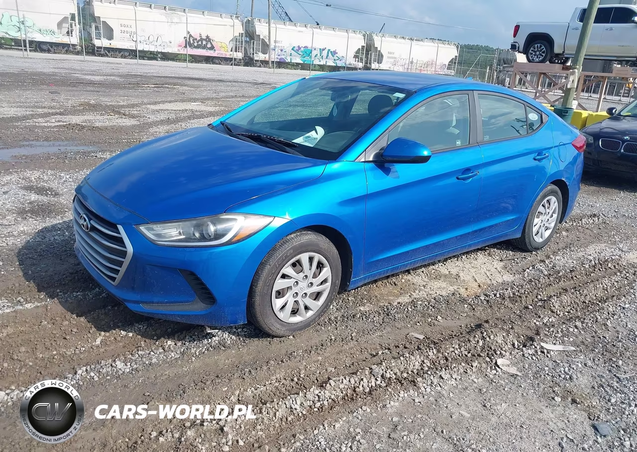 2017 Hyundai Elantra Se VIN:KMHD74LF9HU074926 - 2