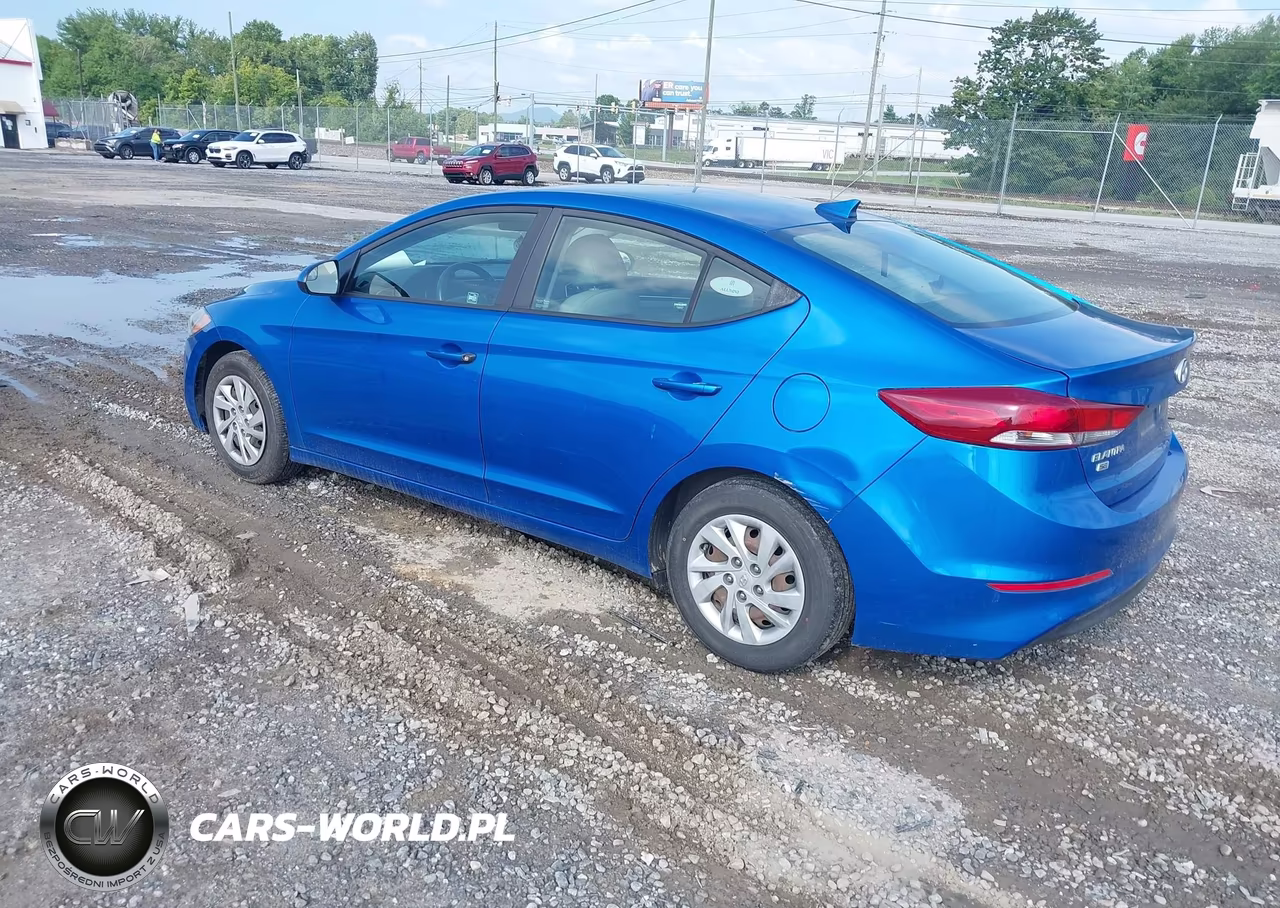 2017 Hyundai Elantra Se VIN:KMHD74LF9HU074926 - 3