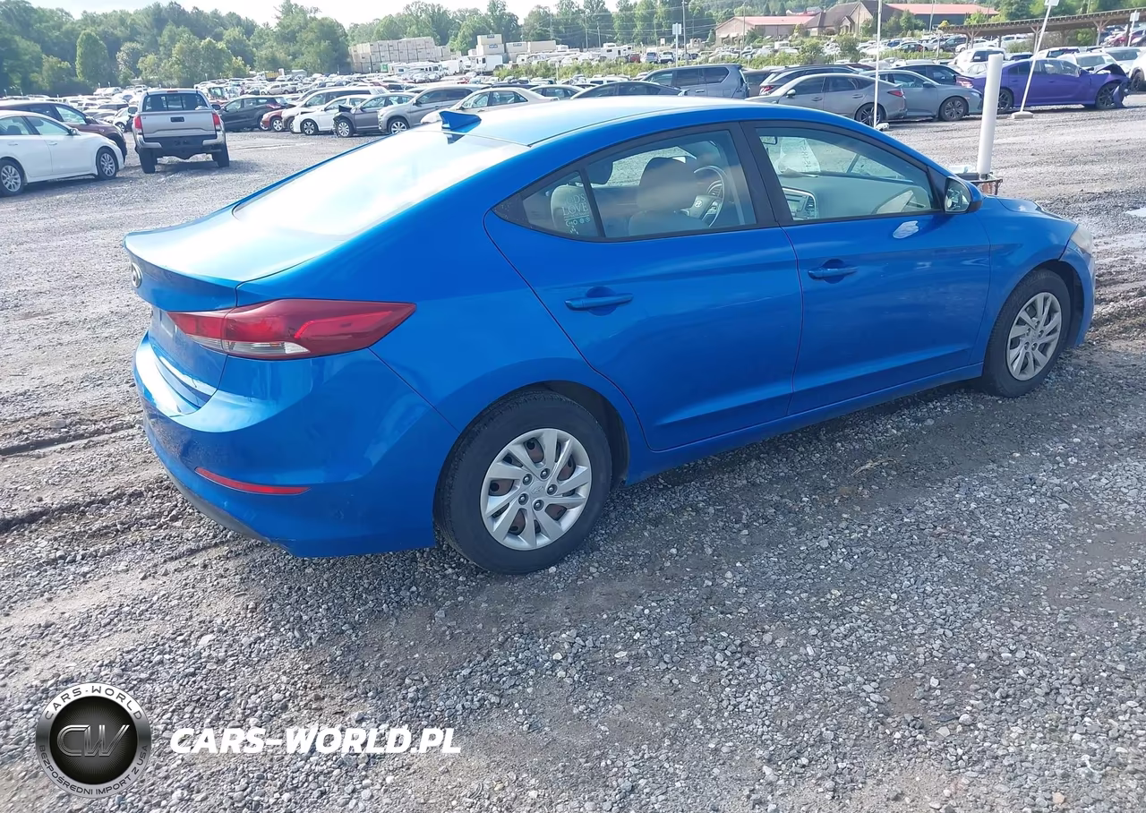 2017 Hyundai Elantra Se VIN:KMHD74LF9HU074926 - 4