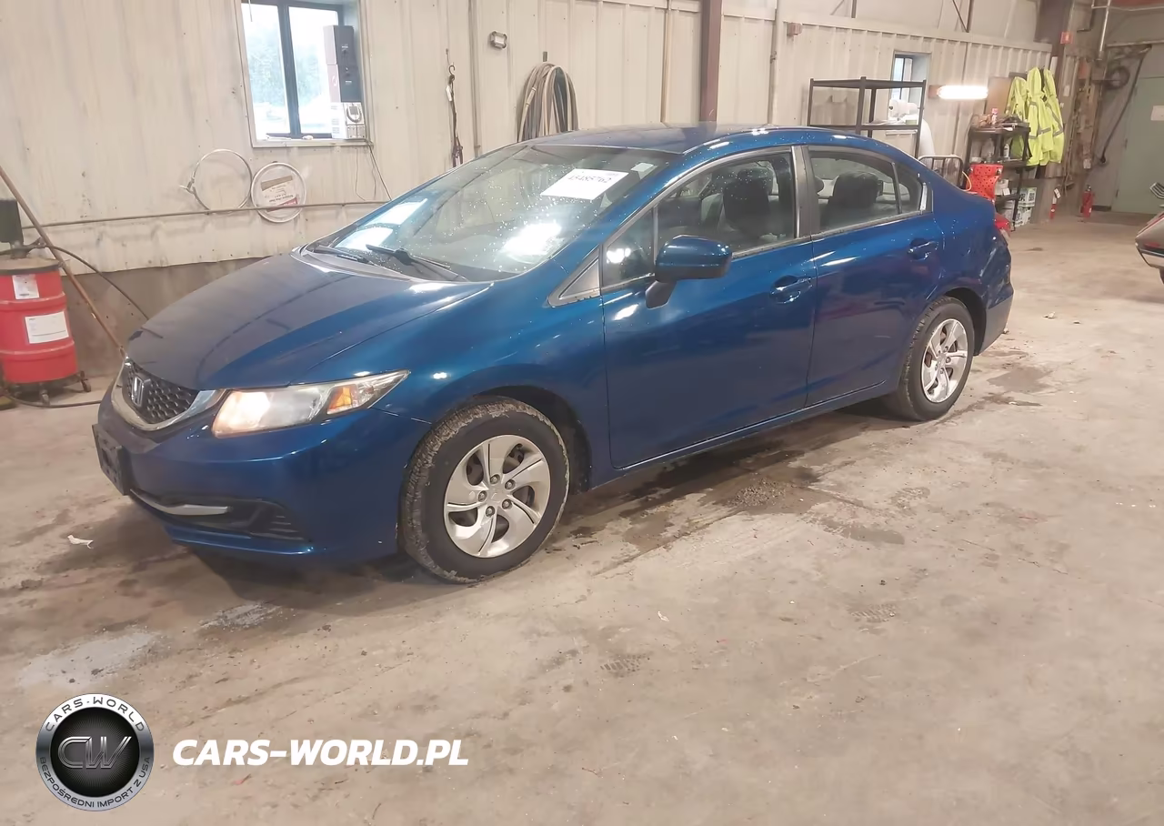 2014 Honda Civic Lx VIN:2HGFB2F50EH536499 - 2