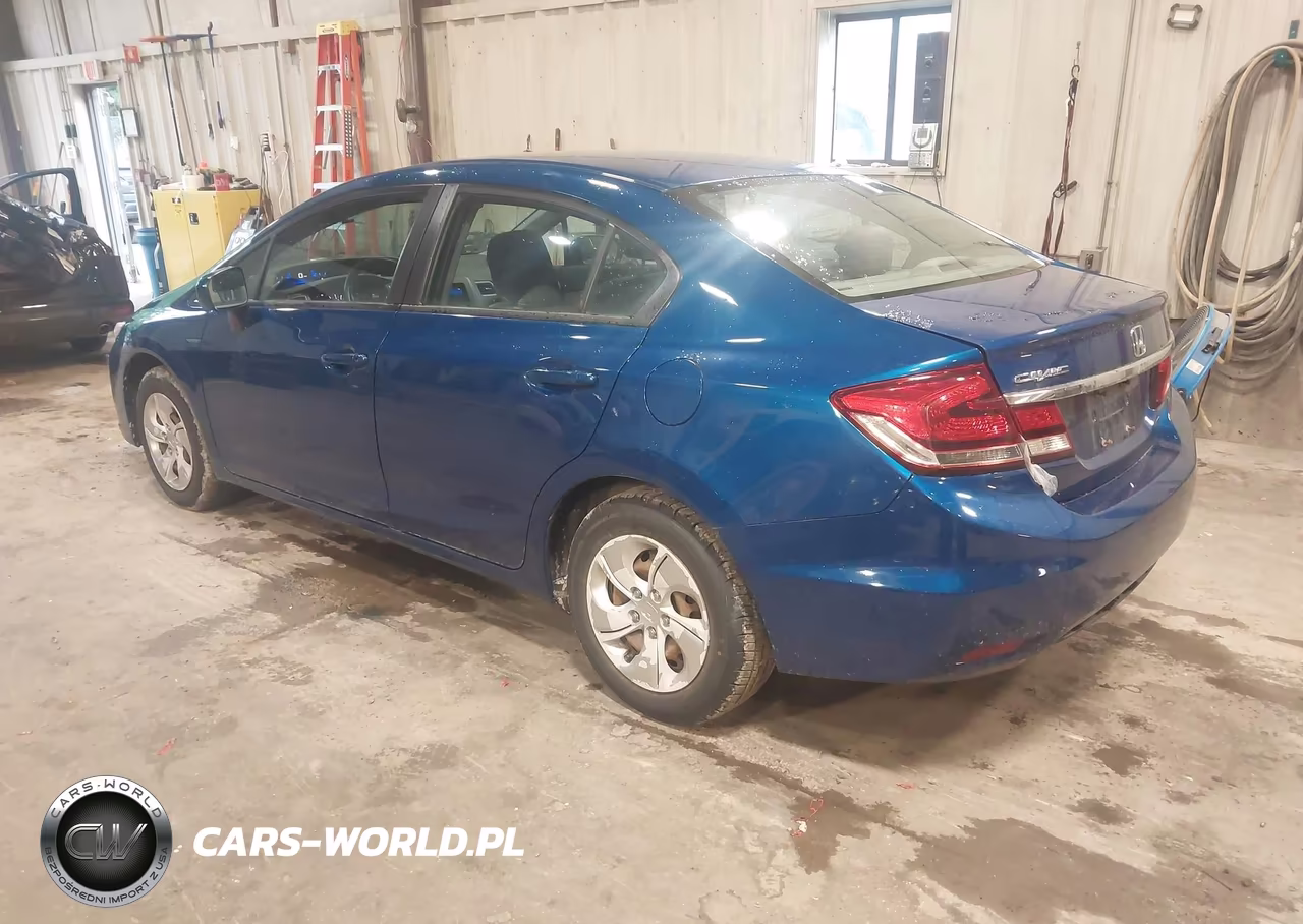 2014 Honda Civic Lx VIN:2HGFB2F50EH536499 - 3