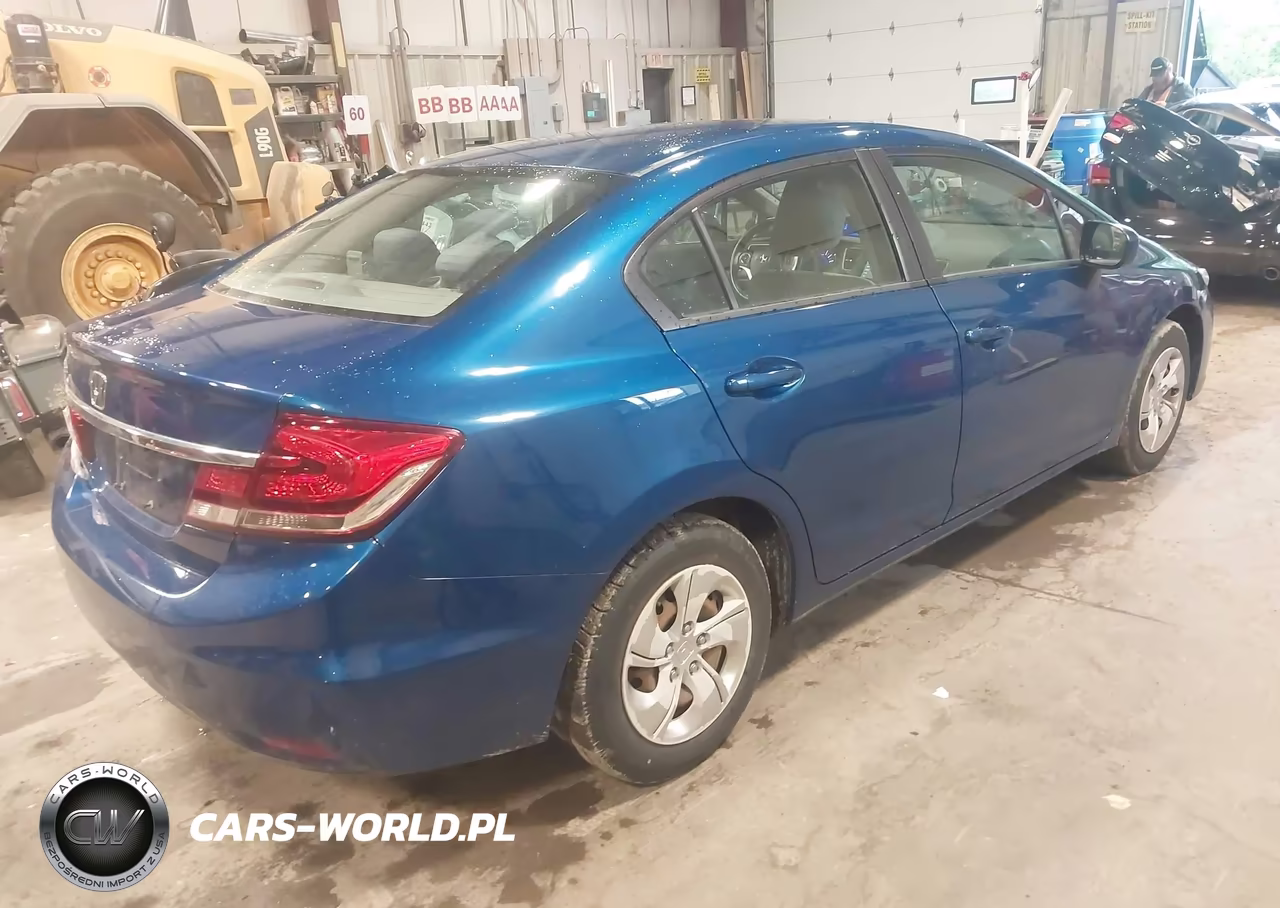2014 Honda Civic Lx VIN:2HGFB2F50EH536499 - 4