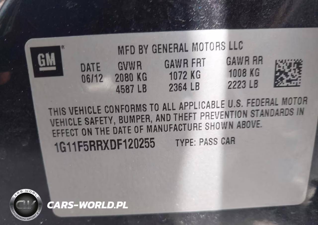 2013 Chevrolet Malibu Eco Premium Audio VIN:1G11F5RRXDF120255 - 9