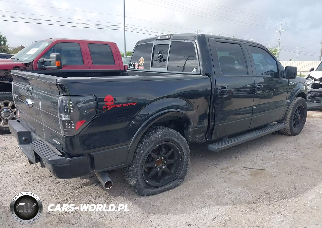 2012 Ford F-150 Fx2-King Ranch-Lariat-Platinum-Xl-Xlt VIN:1FTFW1CF5CFC24591 - 4