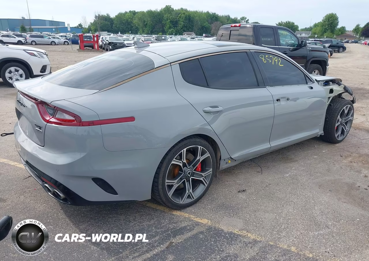 2018 Kia Stinger Gt2 VIN:KNAE55LC7J6024379 - 4