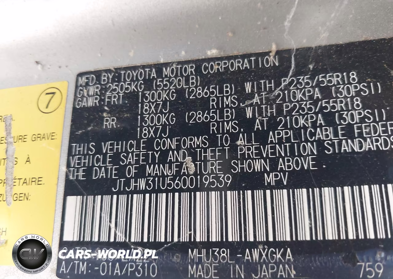 2006 Lexus Rx 400H VIN:JTJHW31U560019539 - 9