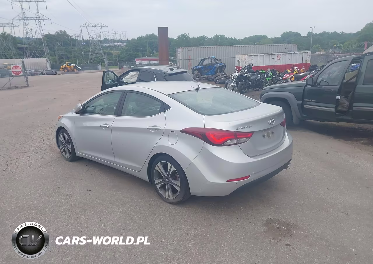 2016 Hyundai Elantra Sport VIN:KMHDH4AH9GU522579 - 3