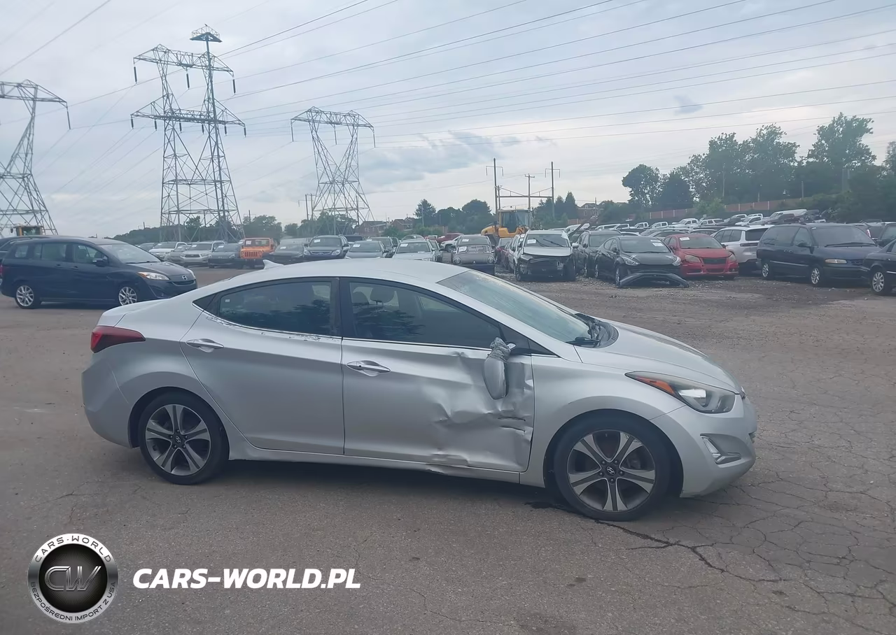 2016 Hyundai Elantra Sport VIN:KMHDH4AH9GU522579 - 6