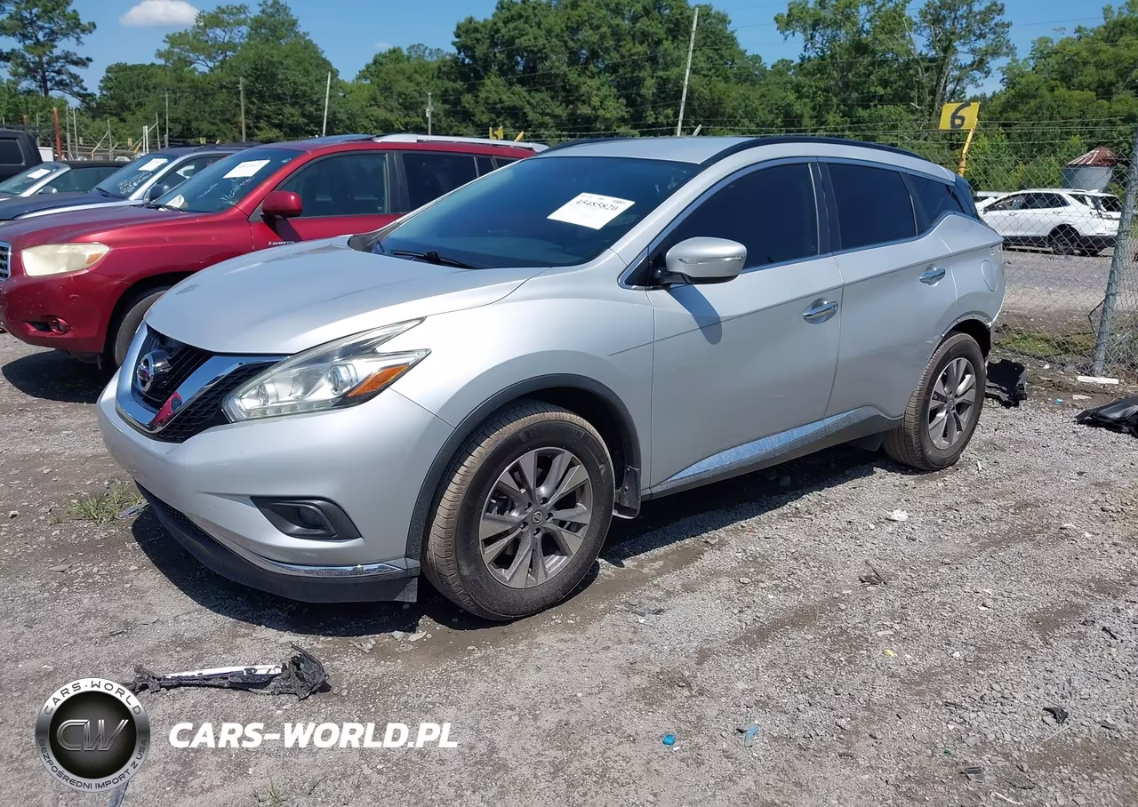 2015 Nissan Murano Sv VIN:5N1AZ2MG8FN264801 - 2