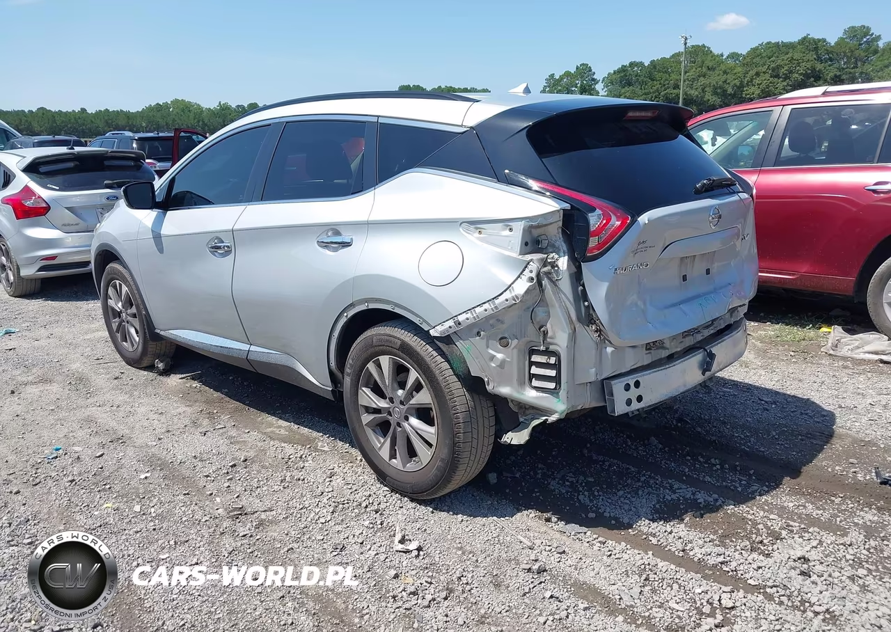 2015 Nissan Murano Sv VIN:5N1AZ2MG8FN264801 - 3