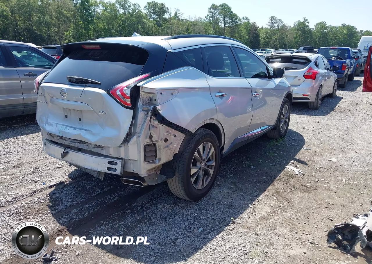 2015 Nissan Murano Sv VIN:5N1AZ2MG8FN264801 - 4