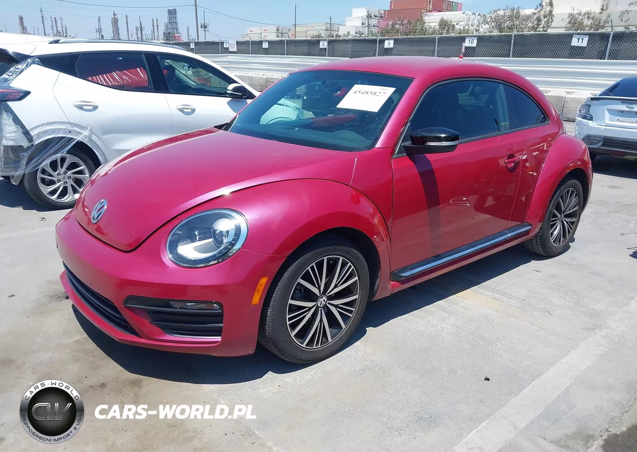 2017 Volkswagen Beetle #Pinkbeetle-1.8T Classic-1.8T S VIN:3VWF17AT7HM606698 - 2