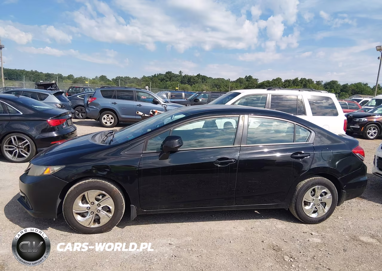2013 Honda Civic Lx VIN:19XFB2F51DE242330 - 14