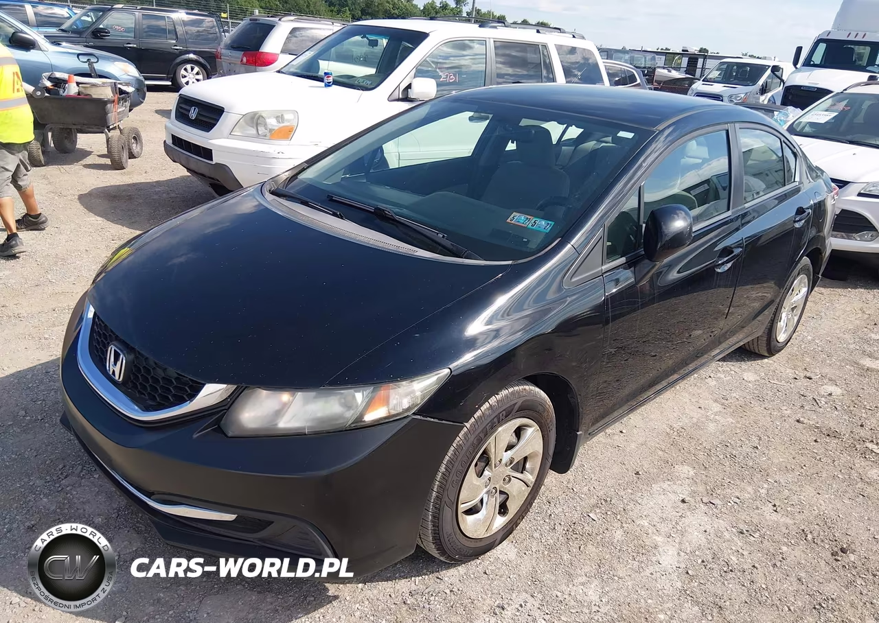 2013 Honda Civic Lx VIN:19XFB2F51DE242330 - 2