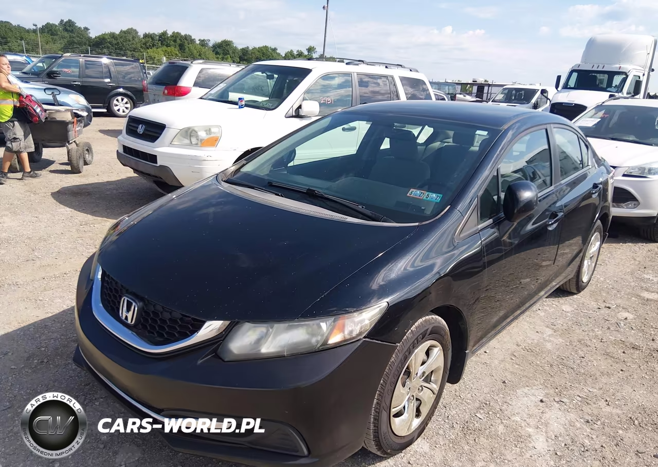 2013 Honda Civic Lx VIN:19XFB2F51DE242330 - 6