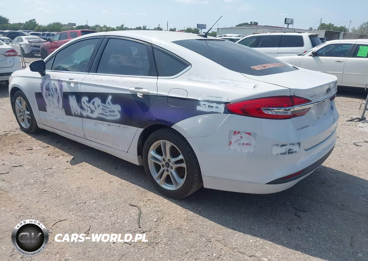 2018 Ford Fusion Hybrid S VIN:3FA6P0UU7JR186243 - 3