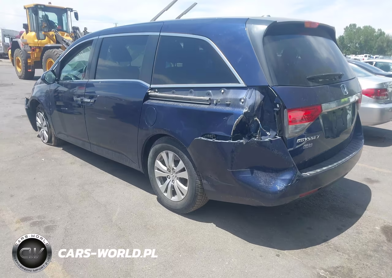 2015 Honda Odyssey Ex-L VIN:5FNRL5H69FB032797 - 3