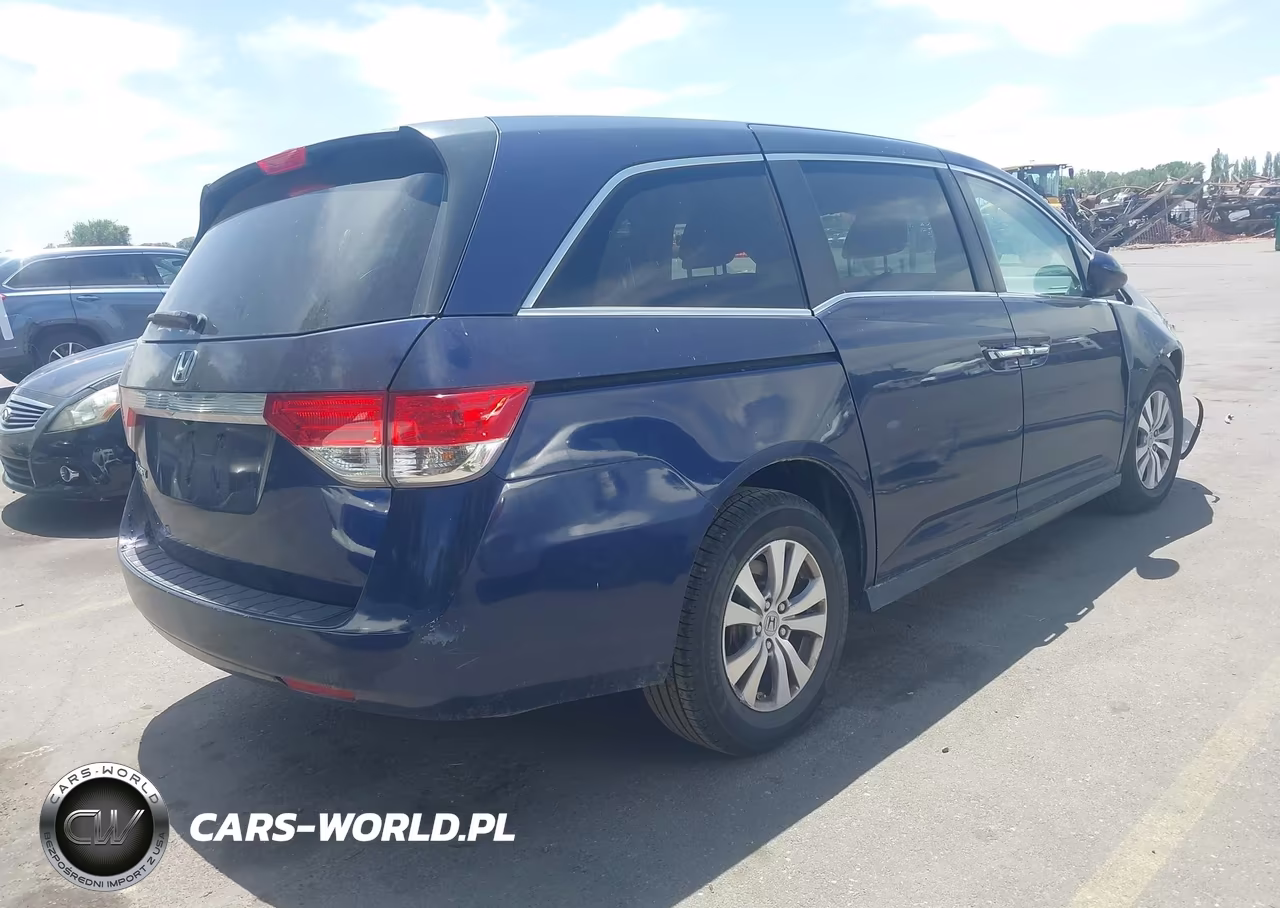 2015 Honda Odyssey Ex-L VIN:5FNRL5H69FB032797 - 4