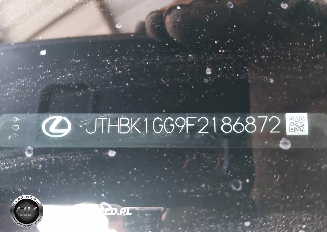 2015 Lexus Es 350 VIN:JTHBK1GG9F2186872 - 9