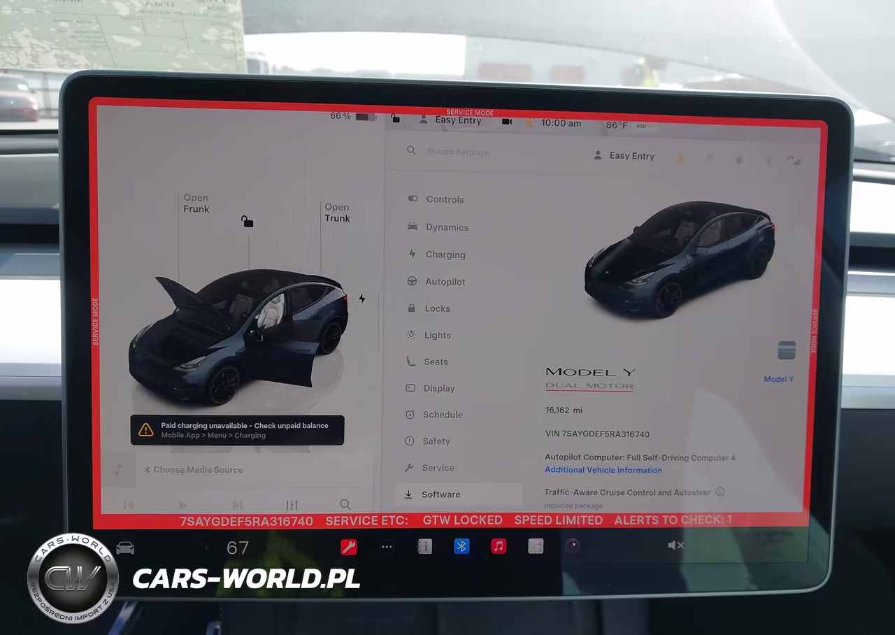 2024 Tesla Model Y Performance Dual Motor All-Wheel Drive VIN:7SAYGDEF5RA316740 - 7