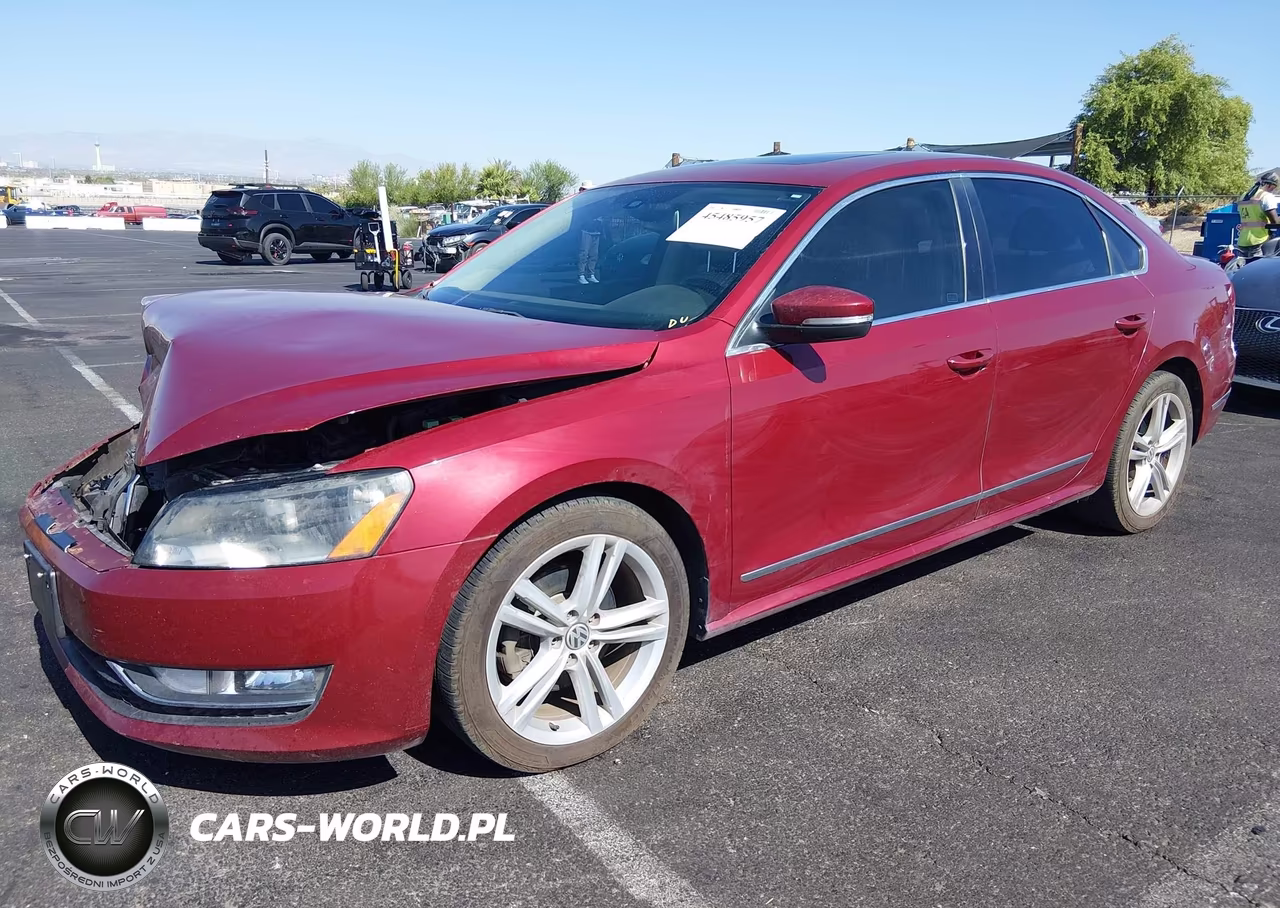 2015 Volkswagen Passat 2.0L Tdi Sel Premium VIN:1VWCV7A33FC063596 - 2