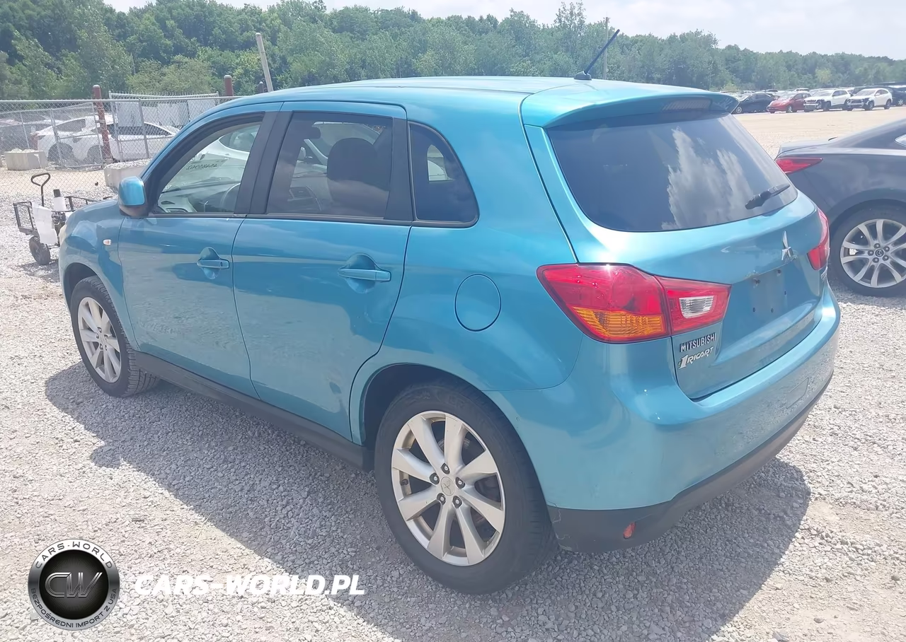 2013 Mitsubishi Outlander Sport Es VIN:4A4AP3AU0DE015957 - 3
