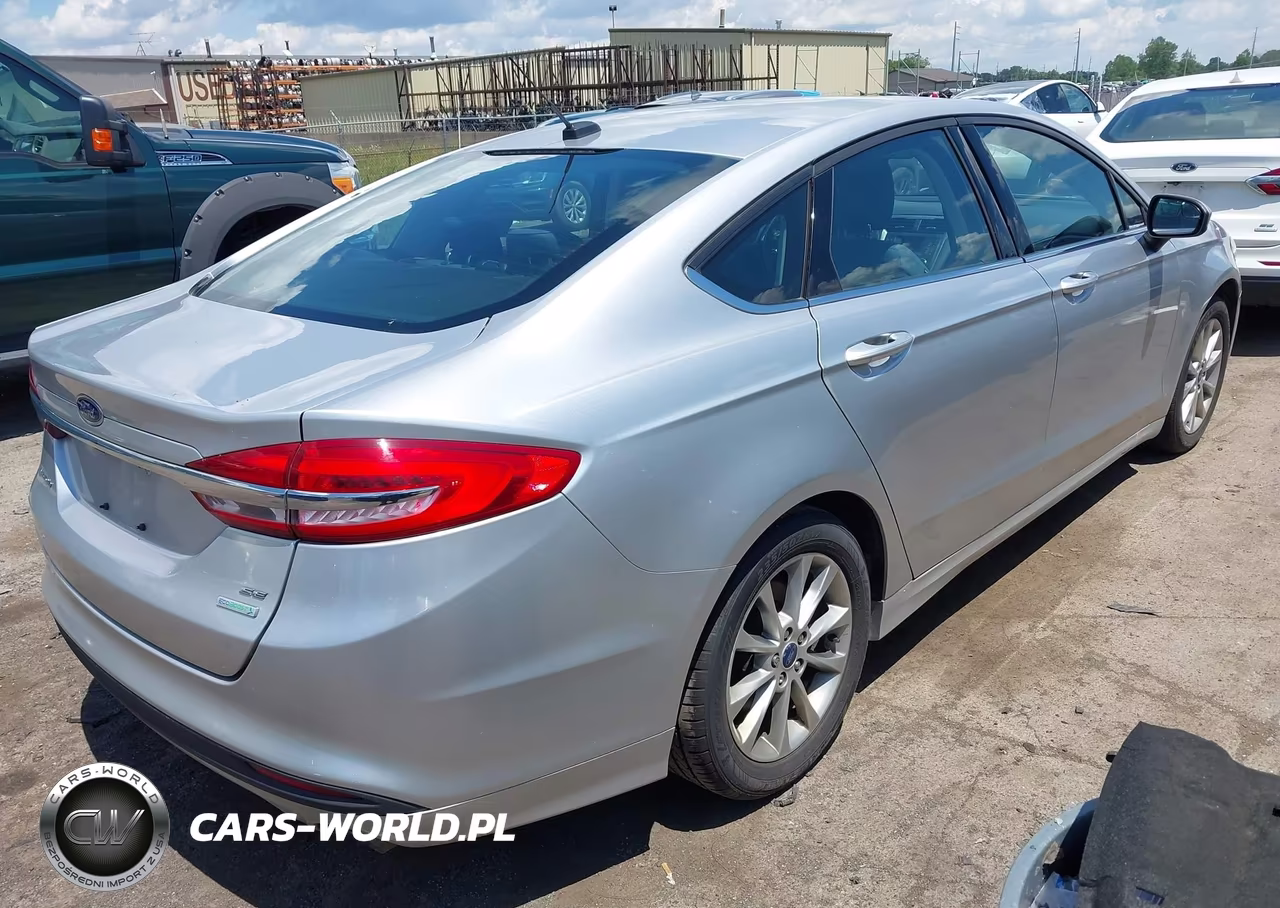 2017 Ford Fusion Se VIN:3FA6P0HD0HR149118 - 4