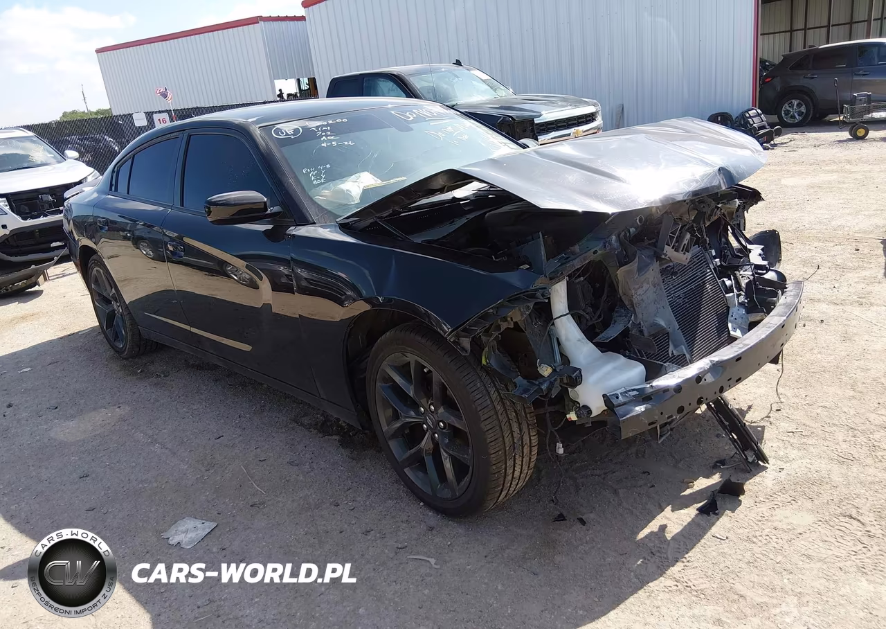 2022 Dodge Charger Sxt Rwd VIN:2C3CDXBG2NH189987 - 1