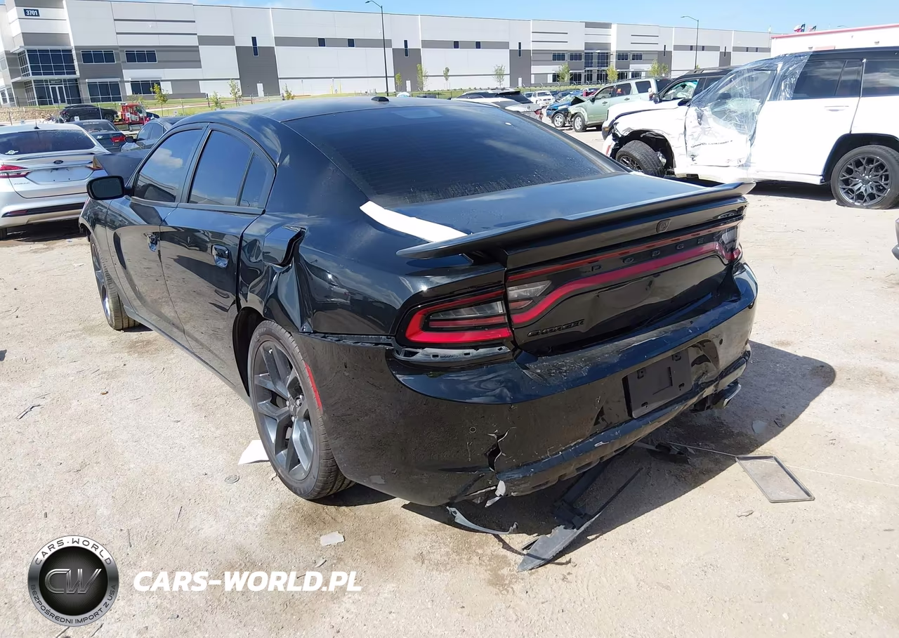 2022 Dodge Charger Sxt Rwd VIN:2C3CDXBG2NH189987 - 3