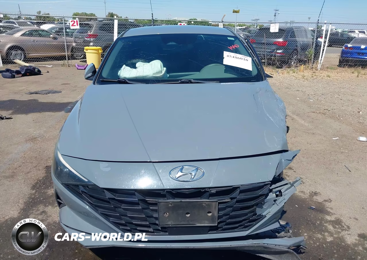 2021 Hyundai Elantra Sel VIN:KMHLS4AG1MU141261 - 12