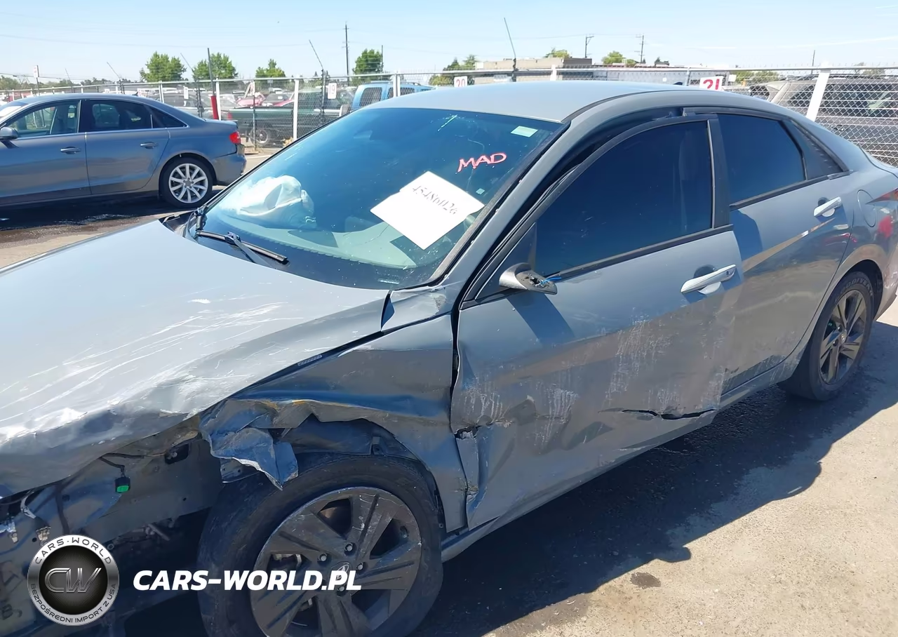 2021 Hyundai Elantra Sel VIN:KMHLS4AG1MU141261 - 6