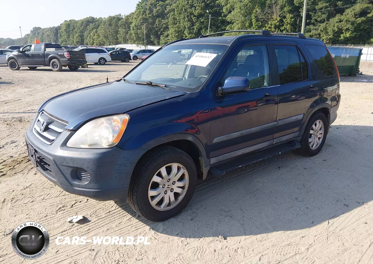 2005 Honda Cr-V Ex VIN:SHSRD78835U346771 - 2