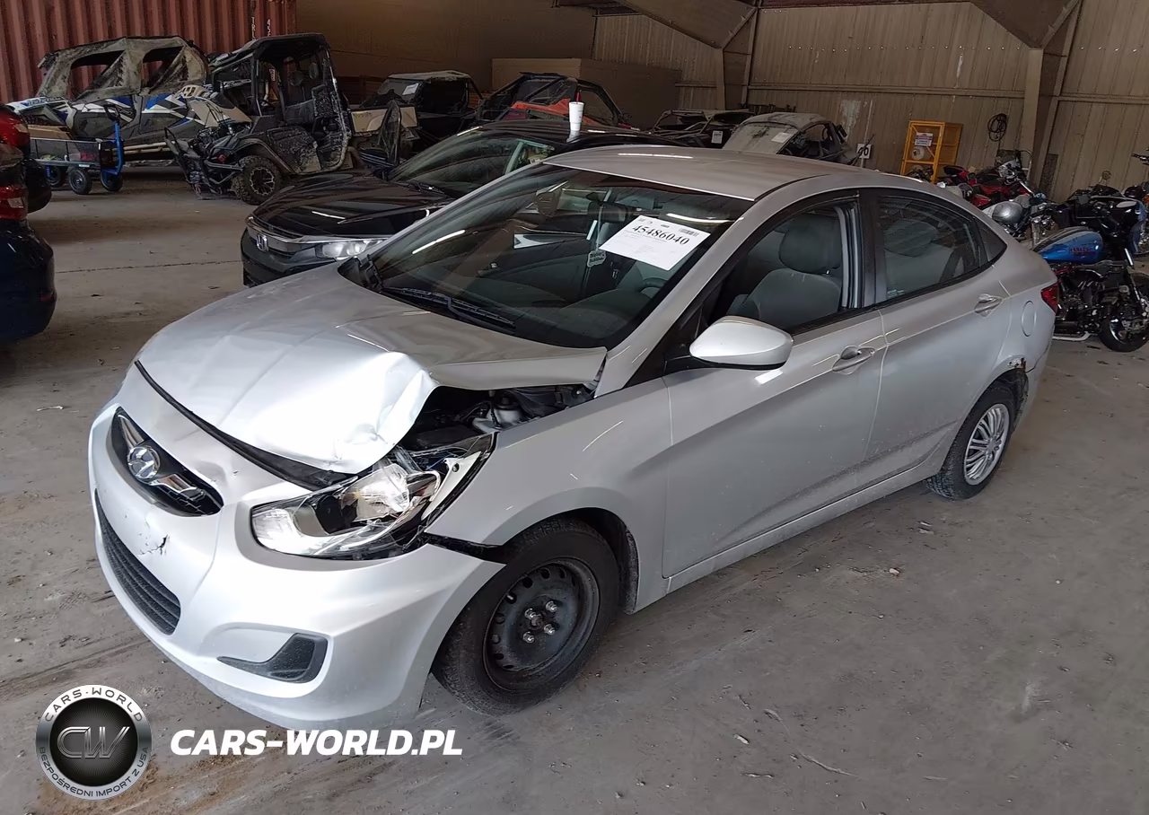 2013 Hyundai Accent Gls VIN:KMHCT4AE6DU453183 - 2