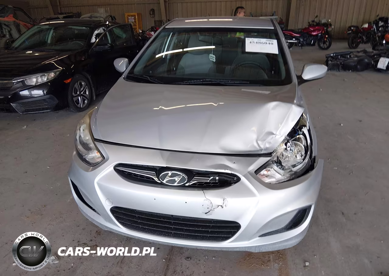 2013 Hyundai Accent Gls VIN:KMHCT4AE6DU453183 - 6