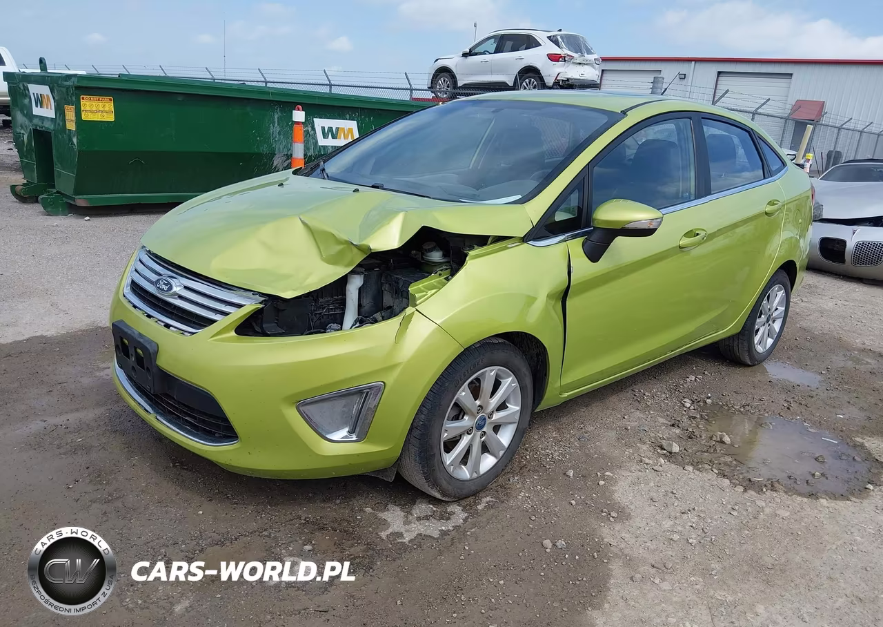 2012 Ford Fiesta Sel VIN:3FADP4CJ7CM219814 - 2