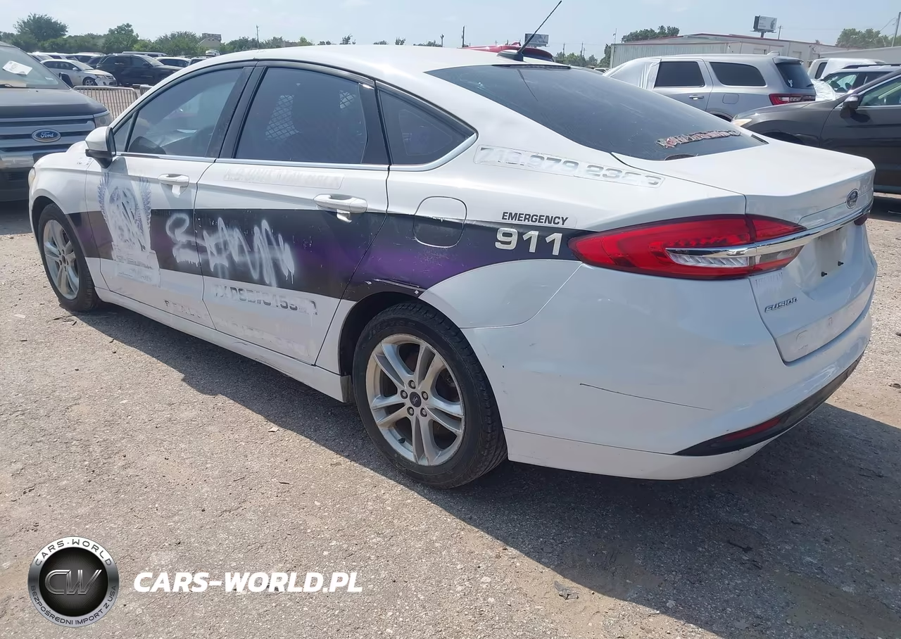 2018 Ford Fusion Hybrid S VIN:3FA6P0UU6JR143139 - 3