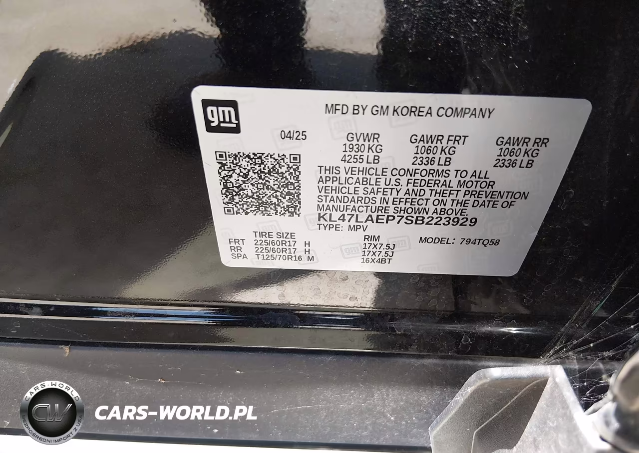 2025 Buick Envista Preferred Fwd VIN:KL47LAEP7SB223929 - 9