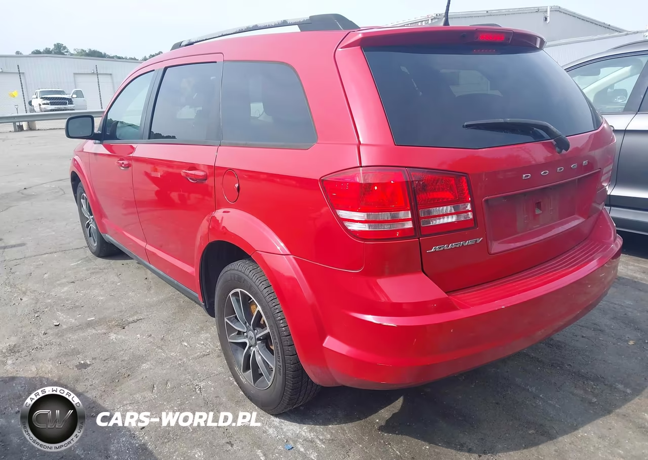2018 Dodge Journey Se VIN:3C4PDCAB0JT474748 - 3