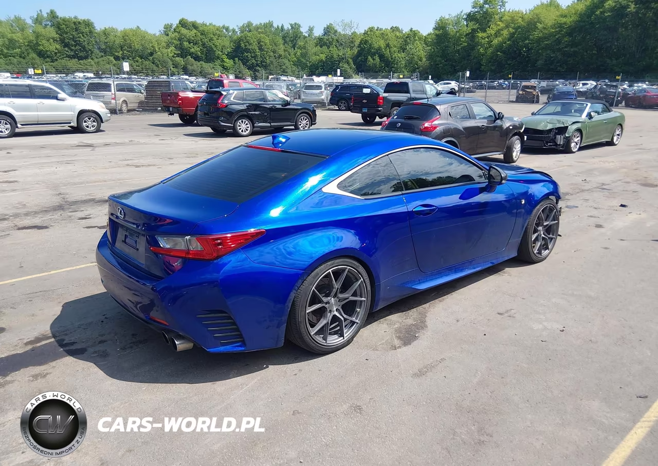 2015 Lexus Rc 350 VIN:JTHSE5BC1F5000243 - 4