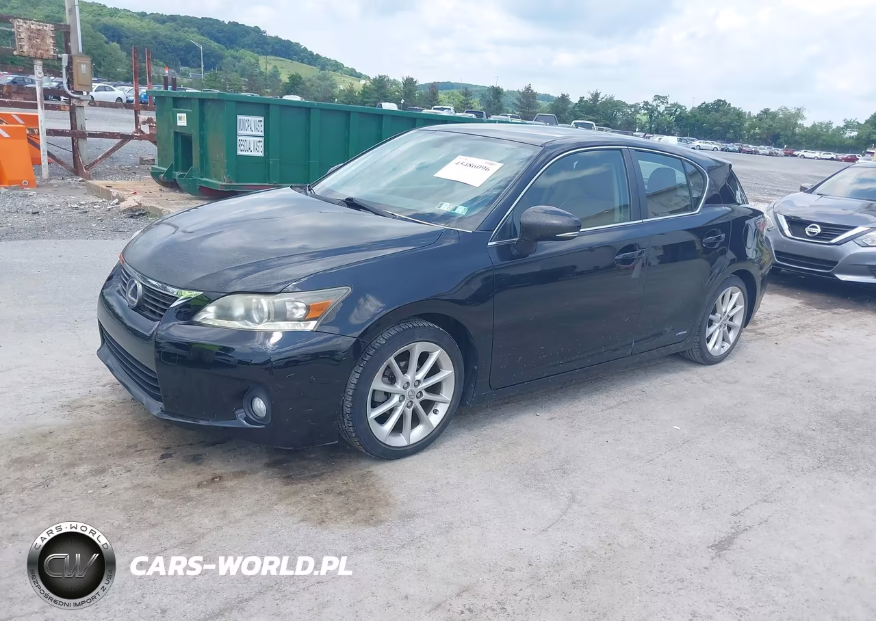 2011 Lexus Ct 200H Premium VIN:JTHKD5BH6B2017257 - 2