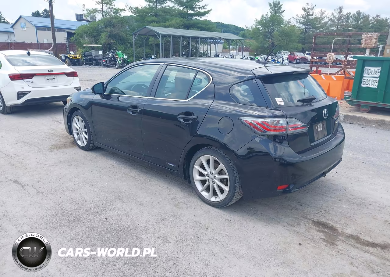 2011 Lexus Ct 200H Premium VIN:JTHKD5BH6B2017257 - 3