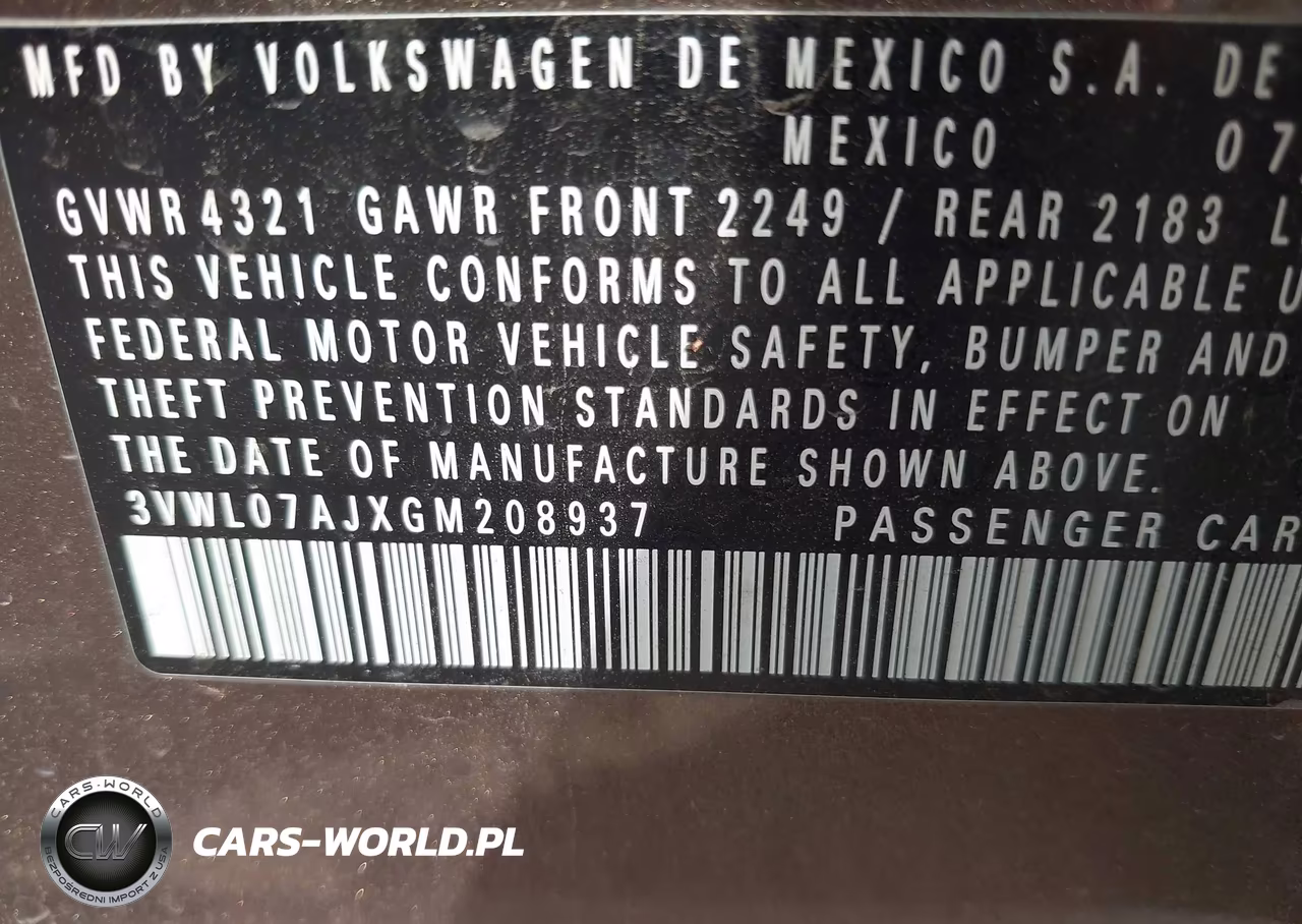 2016 Volkswagen Jetta 1.8T Sel VIN:3VWL07AJXGM208937 - 9