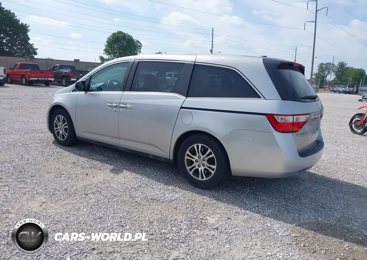 2012 Honda Odyssey Ex-L VIN:5FNRL5H65CB037989 - 3