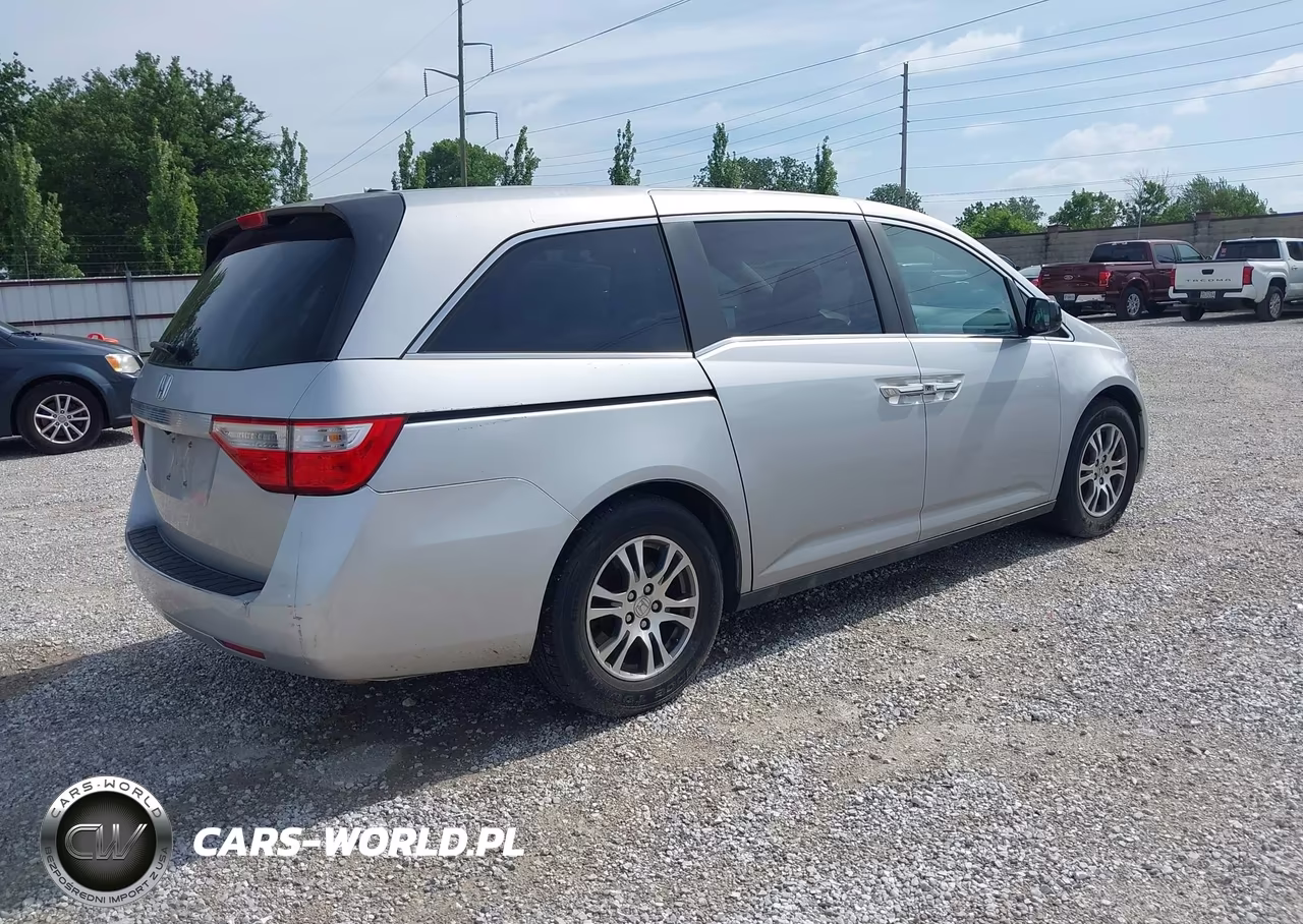 2012 Honda Odyssey Ex-L VIN:5FNRL5H65CB037989 - 4