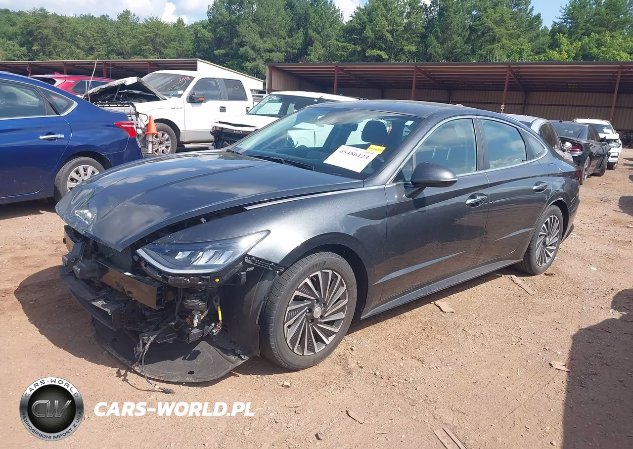 2022 Hyundai Sonata Hybrid Sel VIN:KMHL34JJ0NA051711 - 2