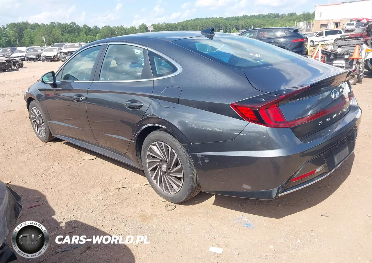 2022 Hyundai Sonata Hybrid Sel VIN:KMHL34JJ0NA051711 - 3